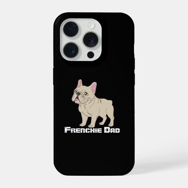 Frenchie Dad iPhone Case (Back)