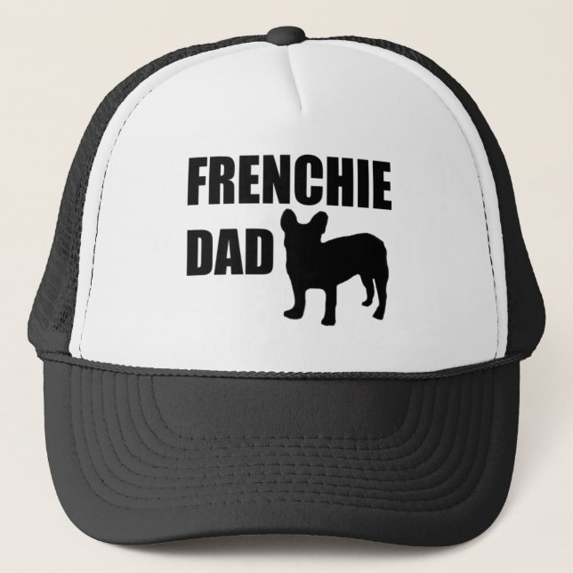 Frenchie Dad Trucker Hat (Front)