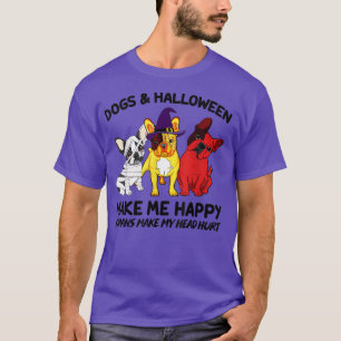 Frenchie Dog Halloween Dog Lover T-Shirt