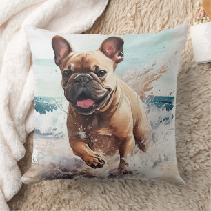 Frenchie French Bulldog Gift Cushion