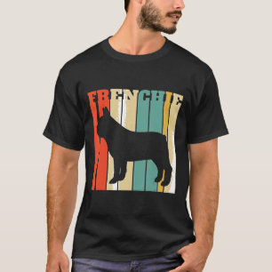 Frenchie  Frenchie French Bulldog Retro T-Shirt