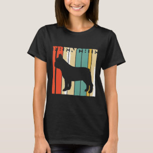 Frenchie  Frenchie French Bulldog Retro T-Shirt