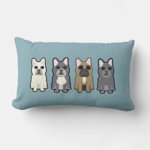 Frenchie Friends Lumbar Cushion