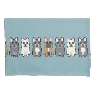 Frenchie Friends Pillowcase