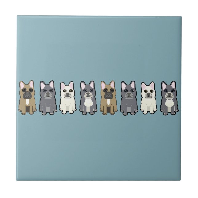 Frenchie Friends Tile (Front)