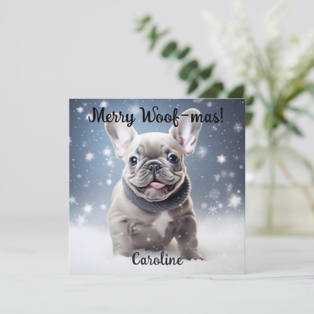 Frenchie Frosty Bliss Customisable  (Standing Front)