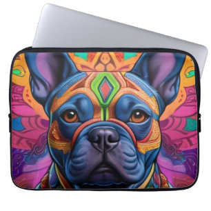 Frenchie Fun Birthday Fantasy Laptop Sleeve