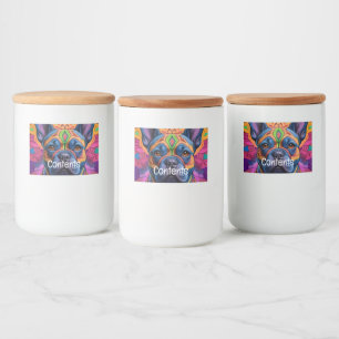 Frenchie Fun  Food Label