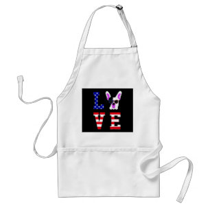 Frenchie Gift Cool Cute Love French Bulldog Standard Apron
