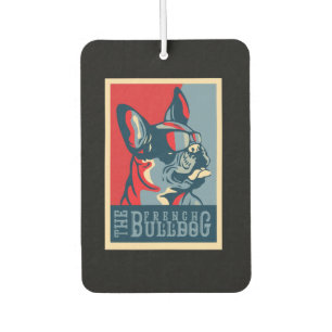 Frenchie Gift Cute Love The French Bulldog Car Air Freshener