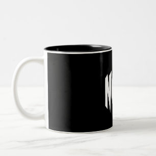 Frenchie Gift   Cute Nope French Bulldog Two-Tone Coffee Mug