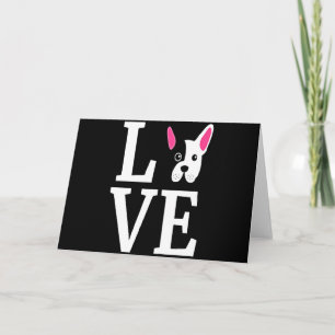 Frenchie Gift   Love French Bulldog Gift Card