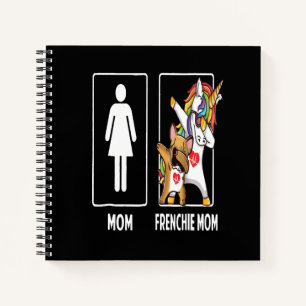 Frenchie Gift Mum With Frenchie Mum Unique Notebook