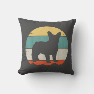 Frenchie Gift Vintage French Bulldog Gift Cushion