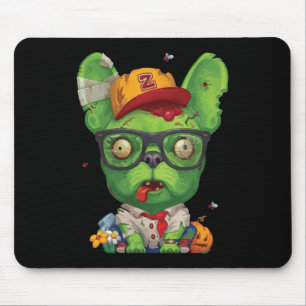 Frenchie Gift   Zombie French Bulldog Mouse Mat