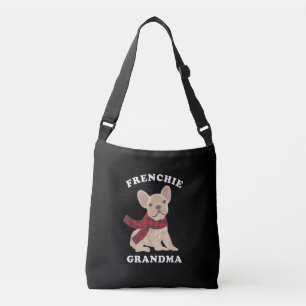 Frenchie Grandma Gift French Bulldog Xmas Family Crossbody Bag