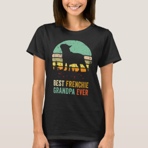 Frenchie Grandpa French Bulldog Grandfather Grandd T-Shirt