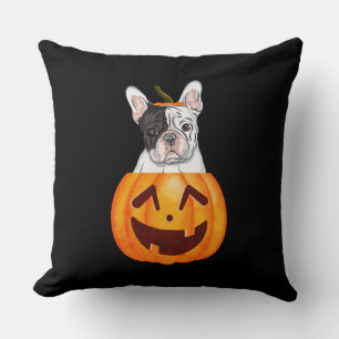 Frenchie Halloween Cushion