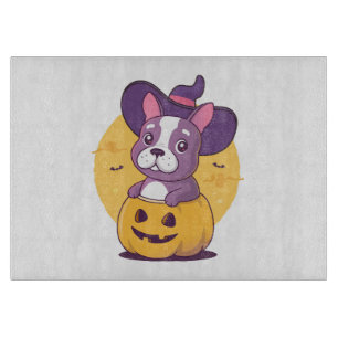 Frenchie Halloween Cutting Board