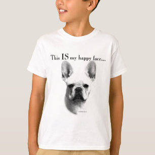 Frenchie Happy Face T-Shirt