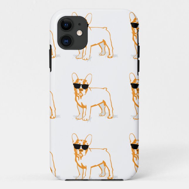 Frenchie Howlelu Case-Mate iPhone Case (Back)