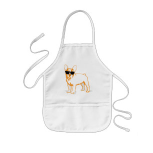 Frenchie Howlelu Kids Apron