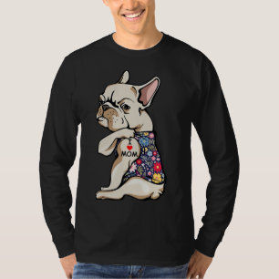 Frenchie I Love Mum Funny French T-Shirt
