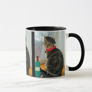 Frenchie Indigo Mug