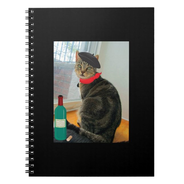 Frenchie Indigo Notebook (Front)