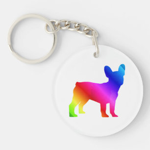 Frenchie key ring