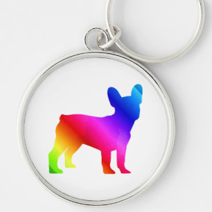 Frenchie key ring