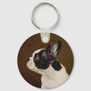 Frenchie Key Ring
