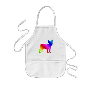 Frenchie    kids apron