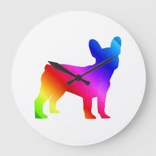 Frenchie large clock