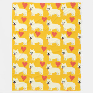 Frenchie Lover Fleece Blanket