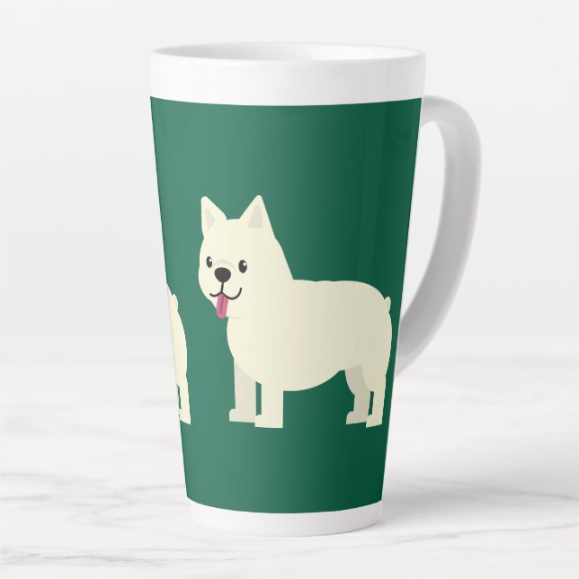 Frenchie Lover Latte Mug (Right Angle)