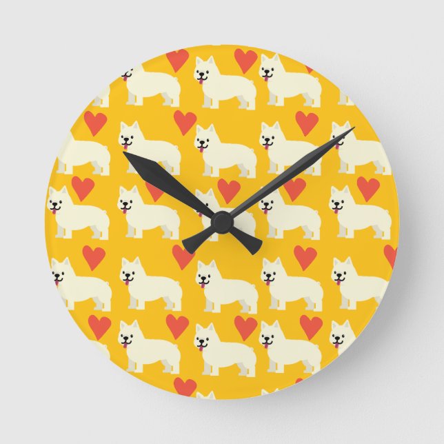 Frenchie Lover Round Clock (Front)