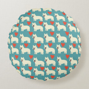 Frenchie Lover Round Cushion