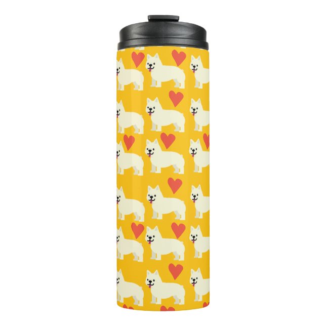 Frenchie Lover Thermal Tumbler (Front)
