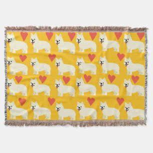 Frenchie Lover Throw Blanket
