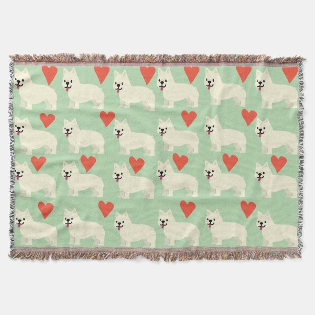 Frenchie Lover Throw Blanket (Front)