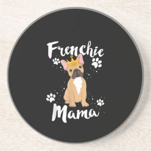 Frenchie Mama Women Mor Mum Dog Lover Gift Coaster