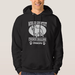 Frenchie Mens Worlds Greatest French Bulldog Gran Hoodie