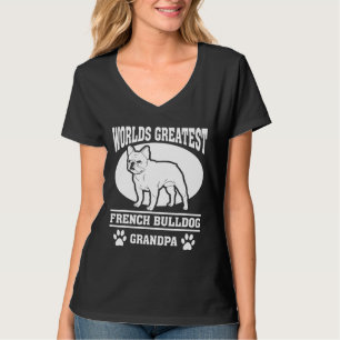 Frenchie Mens Worlds Greatest French Bulldog Gran T-Shirt