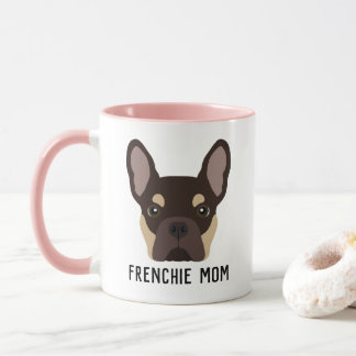 Frenchie Mom Brown and Tan French Bulldog Mug