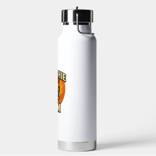 Frenchie Mum Adorable French Bulldog Portrait Water Bottle