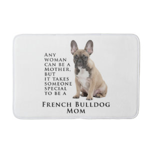 Frenchie Mum Bath Mat