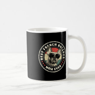 Frenchie Mum Ever Retro French Bulldog Lover Owner Coffee Mug