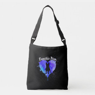 Frenchie Mum French Bulldog Dog Mum Fur Mama Crossbody Bag