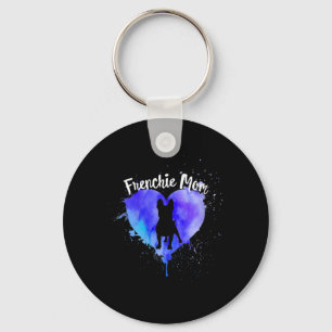 Frenchie Mum French Bulldog Dog Mum Fur Mama Key Ring